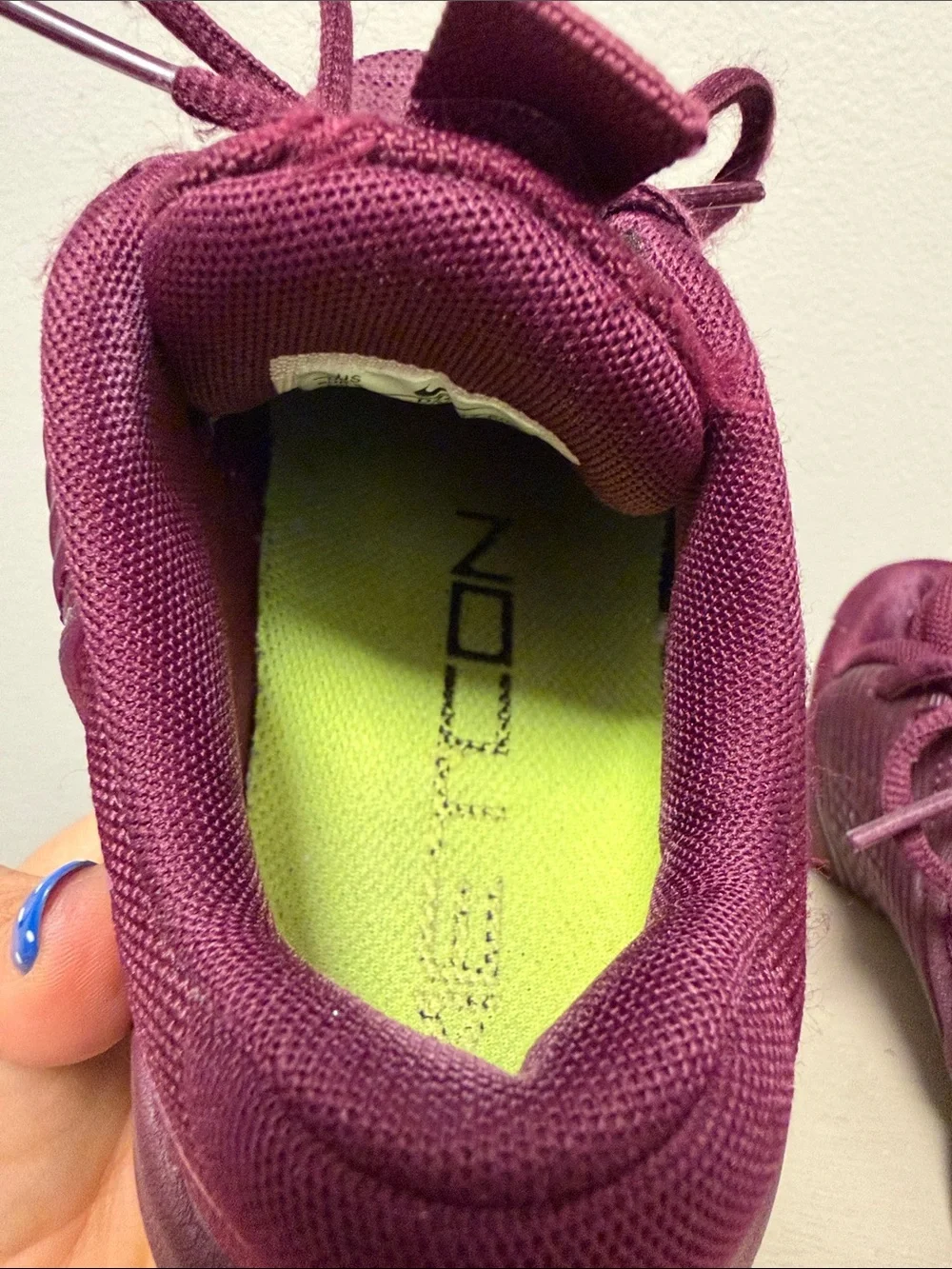 Nike Metcon 9 Womens 5.5 Bordeaux Purple Training Shoes Gym CrossFit DZ2537-603